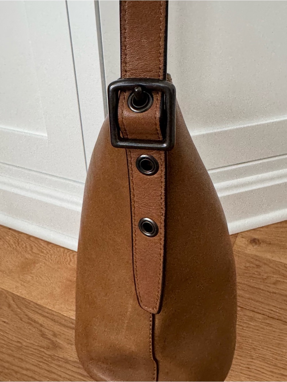 Coach Bleecker Leather Sport Mini Duffle Bucket Shoulder Bag 32281 - Picture 6 of 15